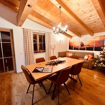 Ferienhaus Zillertal Panorama Blick Balkon Sauna Zellberg Extérieur photo