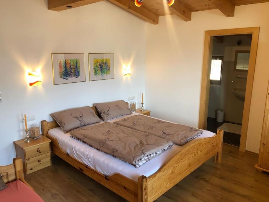 Ferienhaus Zillertal Panorama Blick Balkon Sauna Zellberg Extérieur photo