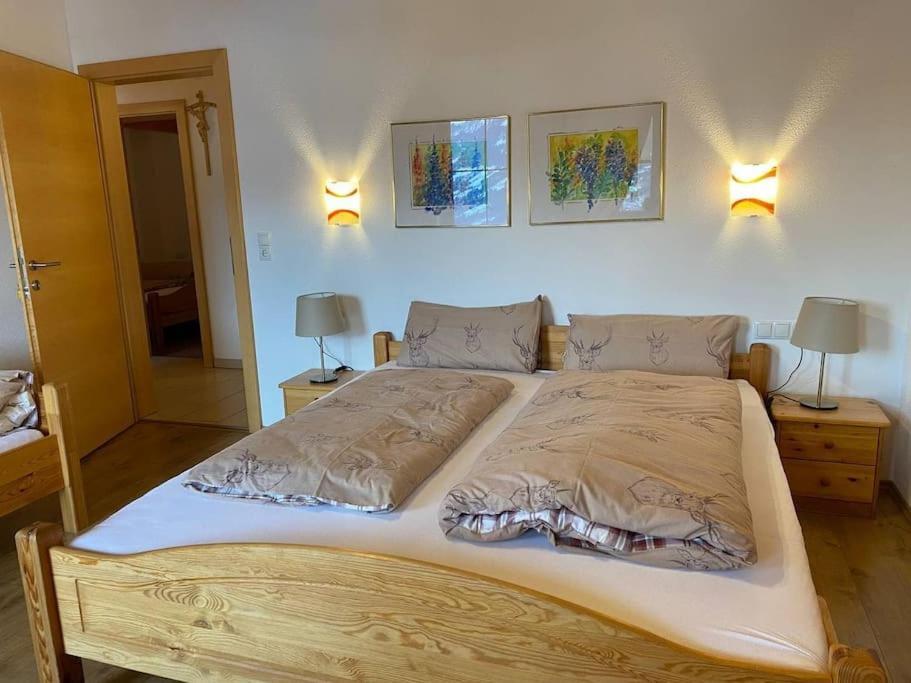 Ferienhaus Zillertal Panorama Blick Balkon Sauna Zellberg Extérieur photo
