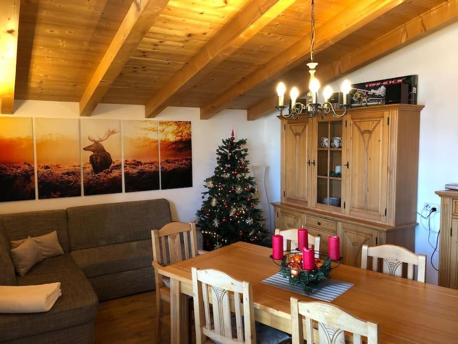 Ferienhaus Zillertal Panorama Blick Balkon Sauna Zellberg Extérieur photo