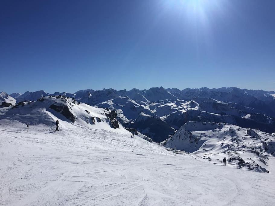 Ferienhaus Zillertal Panorama Blick Balkon Sauna Zellberg Extérieur photo
