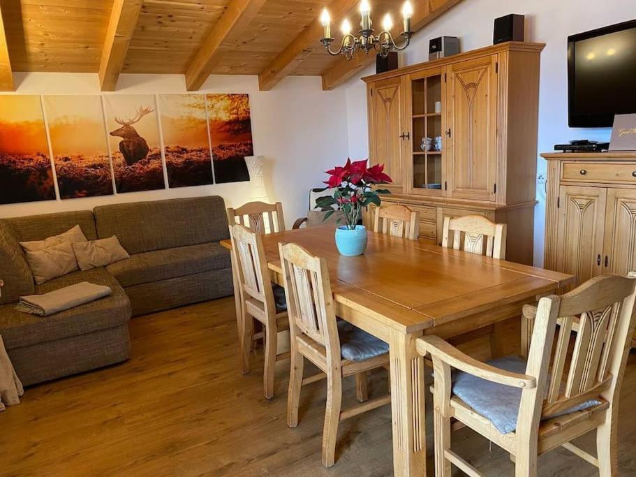 Ferienhaus Zillertal Panorama Blick Balkon Sauna Zellberg Extérieur photo
