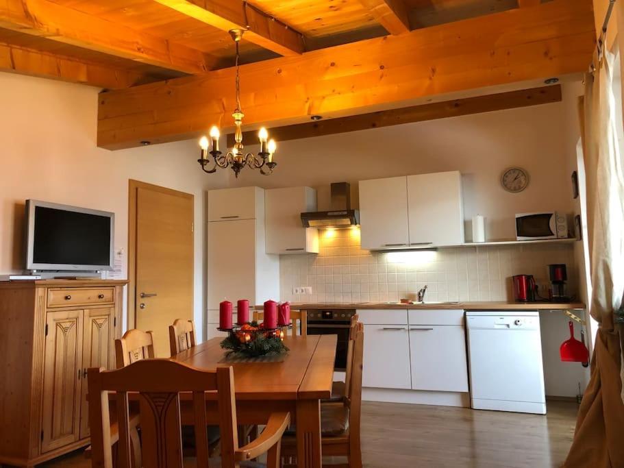 Ferienhaus Zillertal Panorama Blick Balkon Sauna Zellberg Extérieur photo
