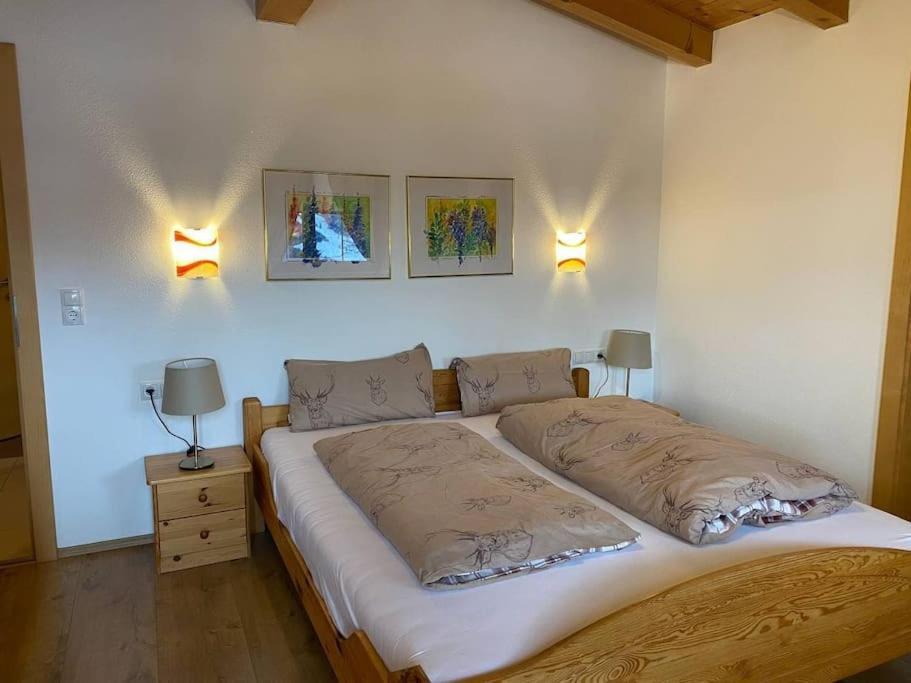 Ferienhaus Zillertal Panorama Blick Balkon Sauna Zellberg Extérieur photo