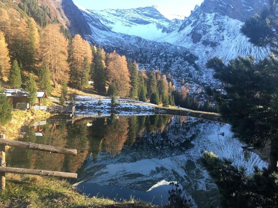 Ferienhaus Zillertal Panorama Blick Balkon Sauna Zellberg Extérieur photo