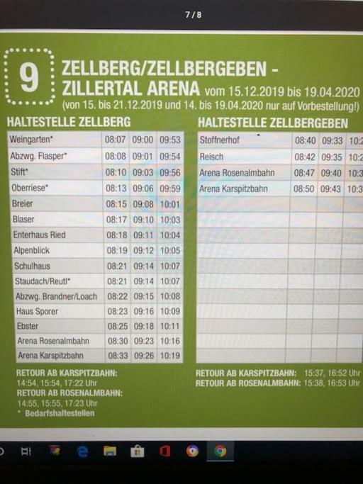 Ferienhaus Zillertal Panorama Blick Balkon Sauna Zellberg Extérieur photo