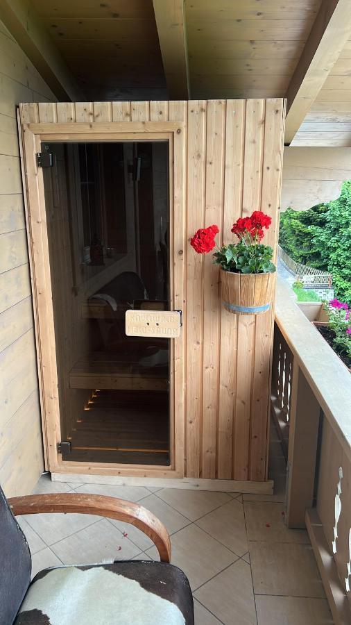 Ferienhaus Zillertal Panorama Blick Balkon Sauna Zellberg Extérieur photo
