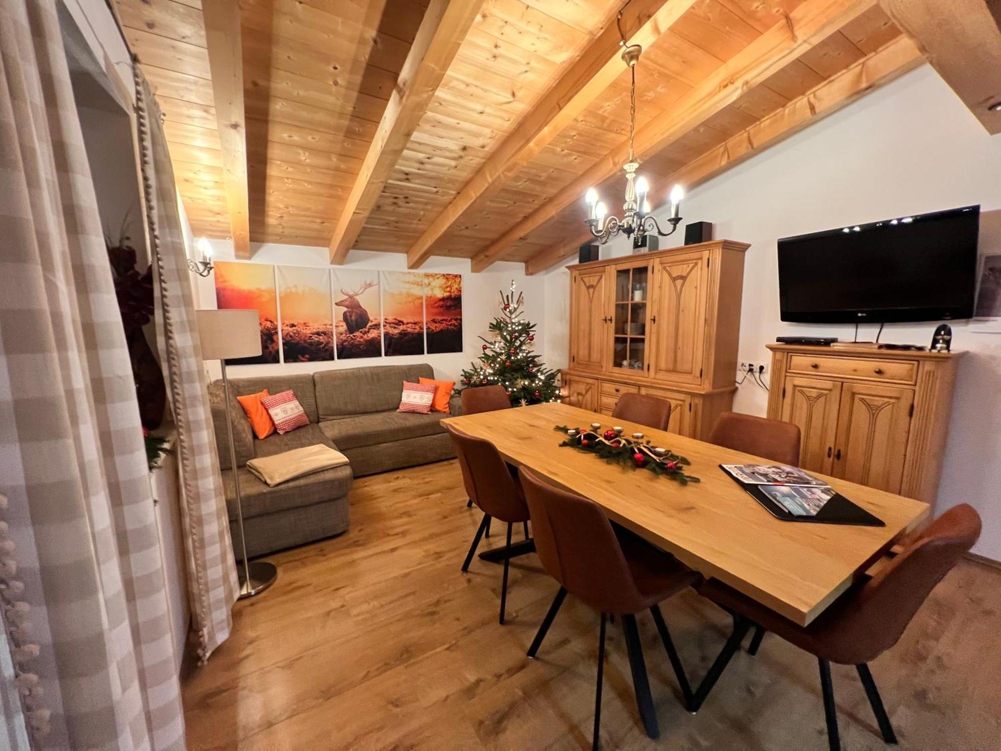 Ferienhaus Zillertal Panorama Blick Balkon Sauna Zellberg Extérieur photo